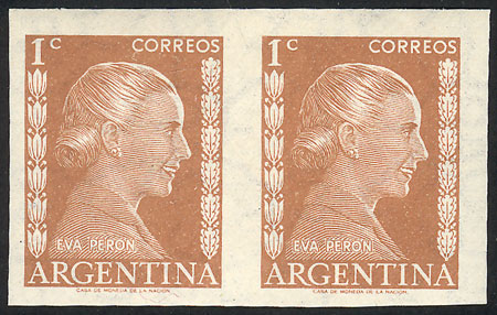 Lot 273 - Argentina general issues -  Guillermo Jalil - Philatino Auction # 2624 ARGENTINA: Spectacular auction with material from all periods, including many rarities!