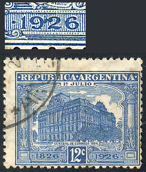 Lot 150 - Argentina general issues -  Guillermo Jalil - Philatino Auction # 2624 ARGENTINA: Spectacular auction with material from all periods, including many rarities!