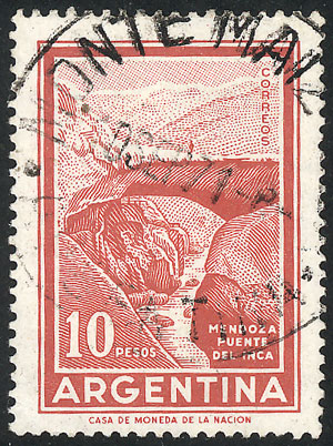 Lot 436 - Argentina general issues -  Guillermo Jalil - Philatino Auction # 2624 ARGENTINA: Spectacular auction with material from all periods, including many rarities!