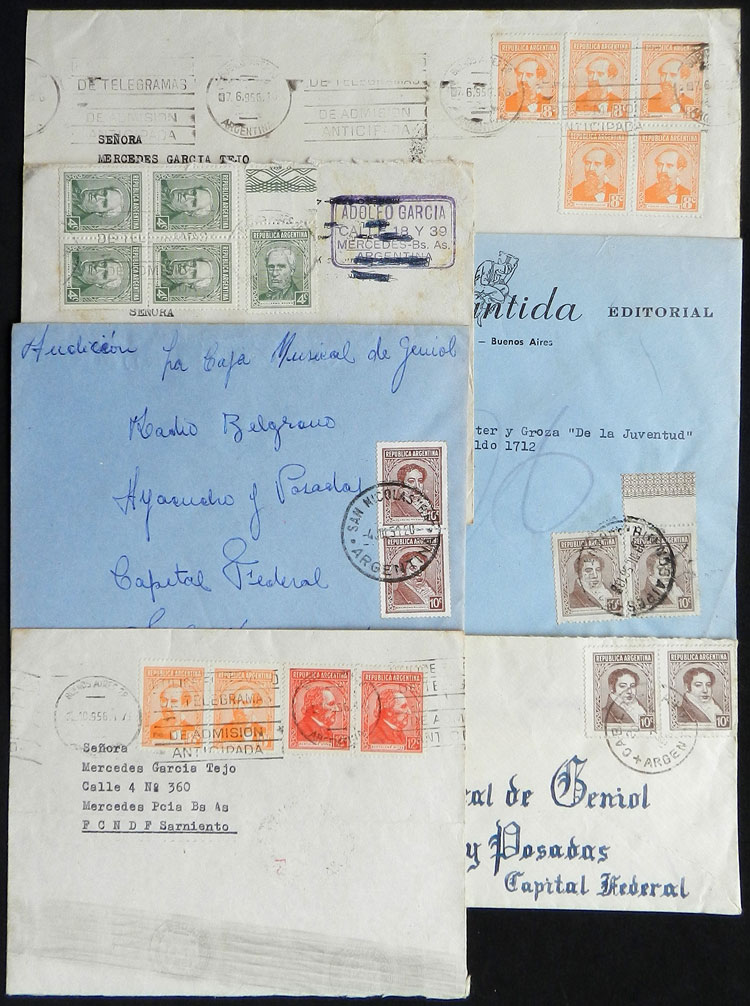 Lot 717 - Argentina postal history - Guillermo Jalil - Philatino Auction # 2624 ARGENTINA: Spectacular auction with material from all periods, including many rarities! Lot 717 - Argentina postal history - Guillermo Jalil - Philatino Auction # 2624 ARGENTINA: Spectacular auction with material from all periods, including many rarities!