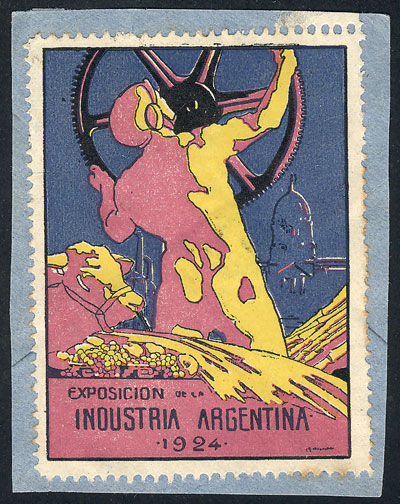 Lot 773 - Argentina cinderellas - Guillermo Jalil - Philatino Auction # 2624 ARGENTINA: Spectacular auction with material from all periods, including many rarities! Lot 773 - Argentina cinderellas - Guillermo Jalil - Philatino Auction # 2624 ARGENTINA: Spectacular auction with material from all periods, including many rarities!