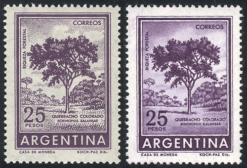 Lot 406 - Argentina general issues -  Guillermo Jalil - Philatino Auction # 2624 ARGENTINA: Spectacular auction with material from all periods, including many rarities!