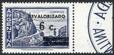Lot 457 - Argentina general issues -  Guillermo Jalil - Philatino Auction # 2624 ARGENTINA: Spectacular auction with material from all periods, including many rarities!