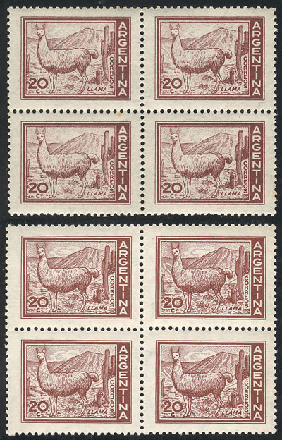 Lot 330 - Argentina general issues -  Guillermo Jalil - Philatino Auction # 2624 ARGENTINA: Spectacular auction with material from all periods, including many rarities!