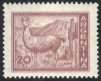 Lot 331 - Argentina general issues -  Guillermo Jalil - Philatino Auction # 2624 ARGENTINA: Spectacular auction with material from all periods, including many rarities!