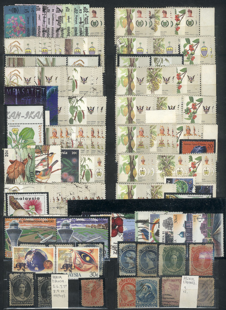 Lot 1111 - british colonies Lots and Collections -  Guillermo Jalil - Philatino Auction # 2629 WORLDWIDE + ARGENTINA: General August auction