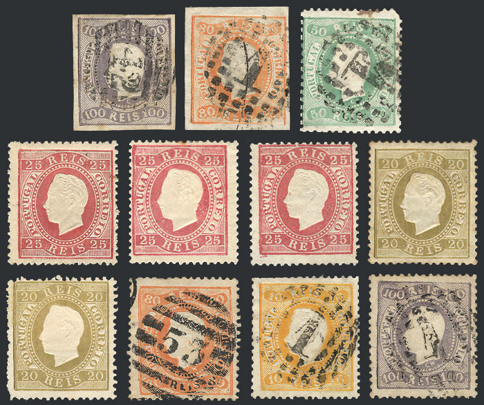 Lot 2241 - Portugal Lots and Collections - Guillermo Jalil - Philatino Auction # 2629 WORLDWIDE + ARGENTINA: General August auction Lot 2241 - Portugal Lots and Collections - Guillermo Jalil - Philatino Auction # 2629 WORLDWIDE + ARGENTINA: General August auction