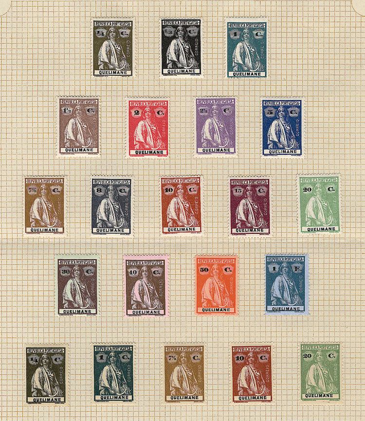Lot 2256 - quelimane Lots and Collections - Guillermo Jalil - Philatino Auction # 2629 WORLDWIDE + ARGENTINA: General August auction Lot 2256 - quelimane Lots and Collections - Guillermo Jalil - Philatino Auction # 2629 WORLDWIDE + ARGENTINA: General August auction