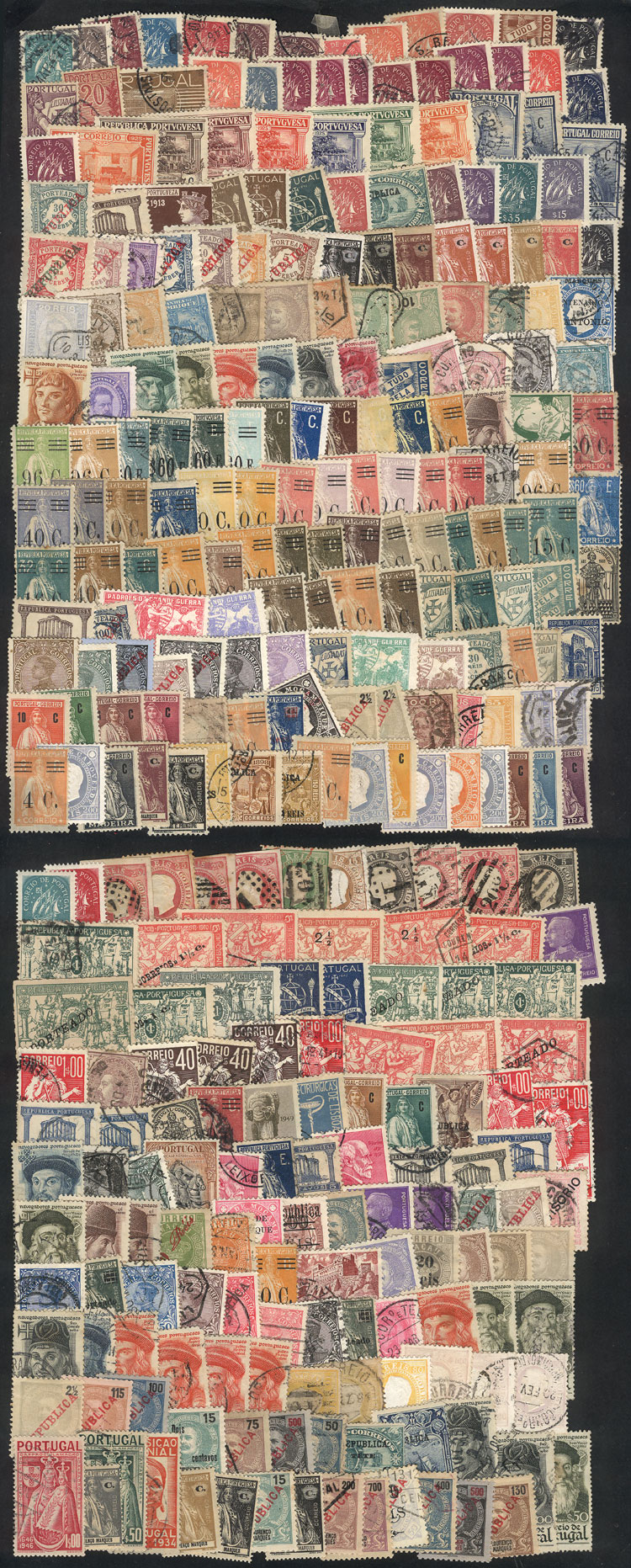 Lot 2253 - PORTUGAL + COLONIES Lots and Collections -  Guillermo Jalil - Philatino Auction # 2629 WORLDWIDE + ARGENTINA: General August auction