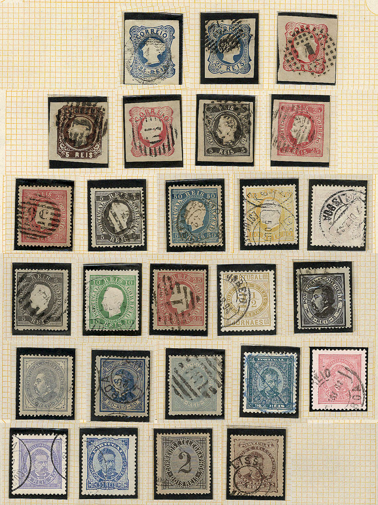 Lot 2240 - Portugal Lots and Collections - Guillermo Jalil - Philatino Auction # 2629 WORLDWIDE + ARGENTINA: General August auction Lot 2240 - Portugal Lots and Collections - Guillermo Jalil - Philatino Auction # 2629 WORLDWIDE + ARGENTINA: General August auction