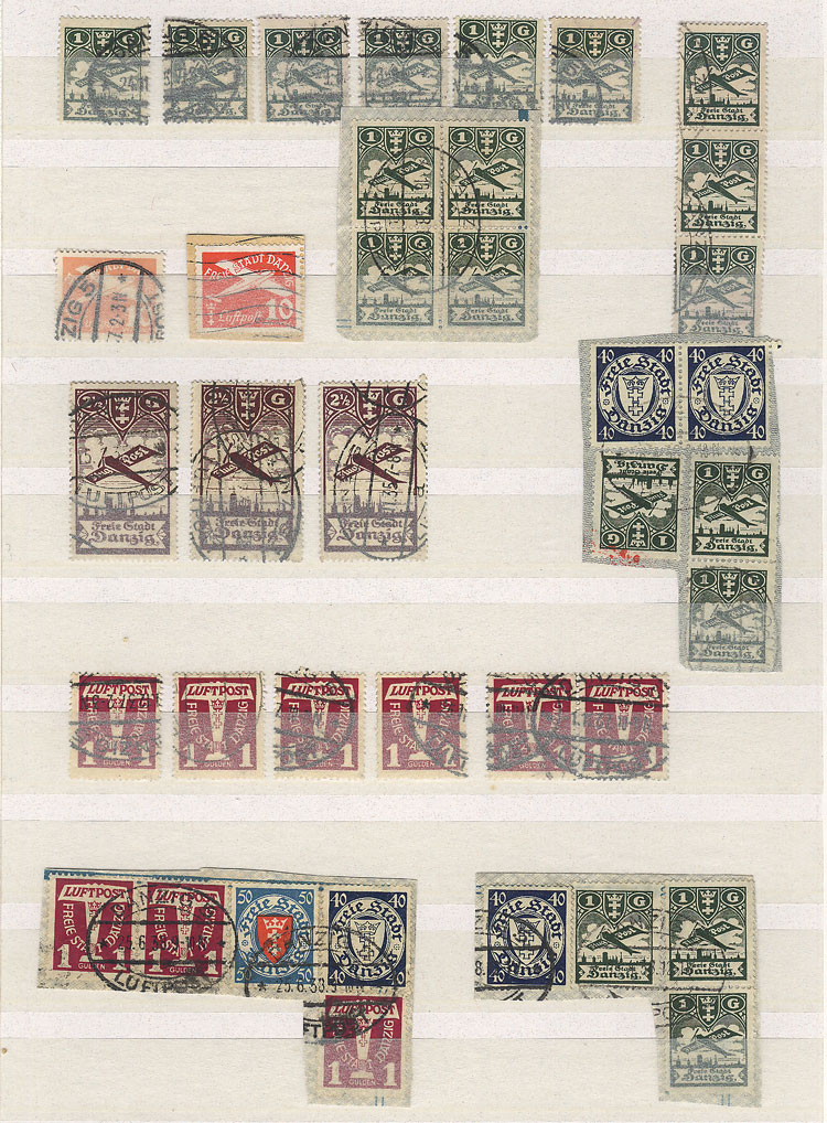 Lot 1237 - danzig Lots and Collections - Guillermo Jalil - Philatino Auction # 2629 WORLDWIDE + ARGENTINA: General August auction Lot 1237 - danzig Lots and Collections - Guillermo Jalil - Philatino Auction # 2629 WORLDWIDE + ARGENTINA: General August auction