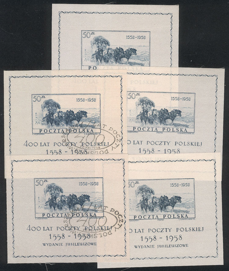 Lot 2107 - Poland souvenir sheets - Guillermo Jalil - Philatino Auction # 2629 WORLDWIDE + ARGENTINA: General August auction Lot 2107 - Poland souvenir sheets - Guillermo Jalil - Philatino Auction # 2629 WORLDWIDE + ARGENTINA: General August auction