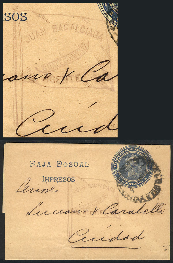 Lot 471 - Argentina postal history - Guillermo Jalil - Philatino Auction # 2629 WORLDWIDE + ARGENTINA: General August auction Lot 471 - Argentina postal history - Guillermo Jalil - Philatino Auction # 2629 WORLDWIDE + ARGENTINA: General August auction