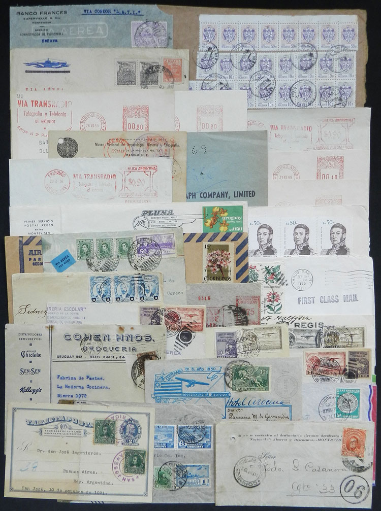 Lot 2390 - worldwide postal history - Guillermo Jalil - Philatino Auction # 2629 WORLDWIDE + ARGENTINA: General August auction Lot 2390 - worldwide postal history - Guillermo Jalil - Philatino Auction # 2629 WORLDWIDE + ARGENTINA: General August auction