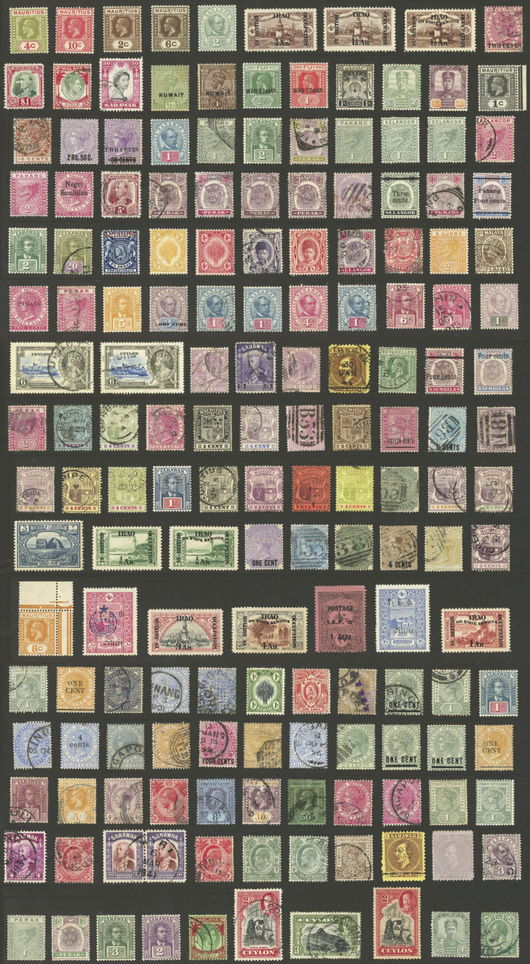 Lot 1117 - British colonies in Asia Lots and Collections - Guillermo Jalil - Philatino Auction # 2629 WORLDWIDE + ARGENTINA: General August auction Lot 1117 - British colonies in Asia Lots and Collections - Guillermo Jalil - Philatino Auction # 2629 WORLDWIDE + ARGENTINA: General August auction
