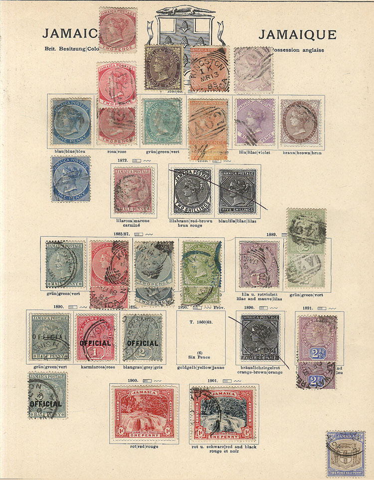 Lot 1105 - british colonies Lots and Collections -  Guillermo Jalil - Philatino Auction # 2629 WORLDWIDE + ARGENTINA: General August auction