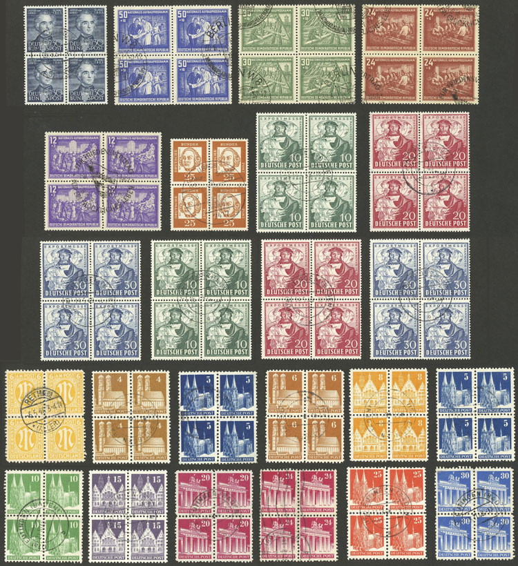 Lot 137 - germany Lots and Collections - Guillermo Jalil - Philatino Auction # 2629 WORLDWIDE + ARGENTINA: General August auction Lot 137 - germany Lots and Collections - Guillermo Jalil - Philatino Auction # 2629 WORLDWIDE + ARGENTINA: General August auction