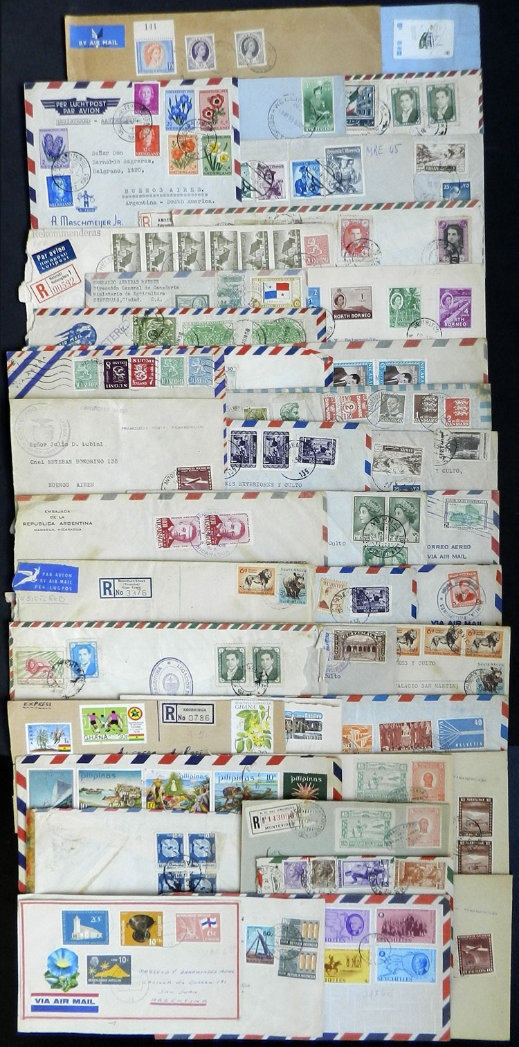Lot 2404 - worldwide postal history - Guillermo Jalil - Philatino Auction # 2629 WORLDWIDE + ARGENTINA: General August auction Lot 2404 - worldwide postal history - Guillermo Jalil - Philatino Auction # 2629 WORLDWIDE + ARGENTINA: General August auction