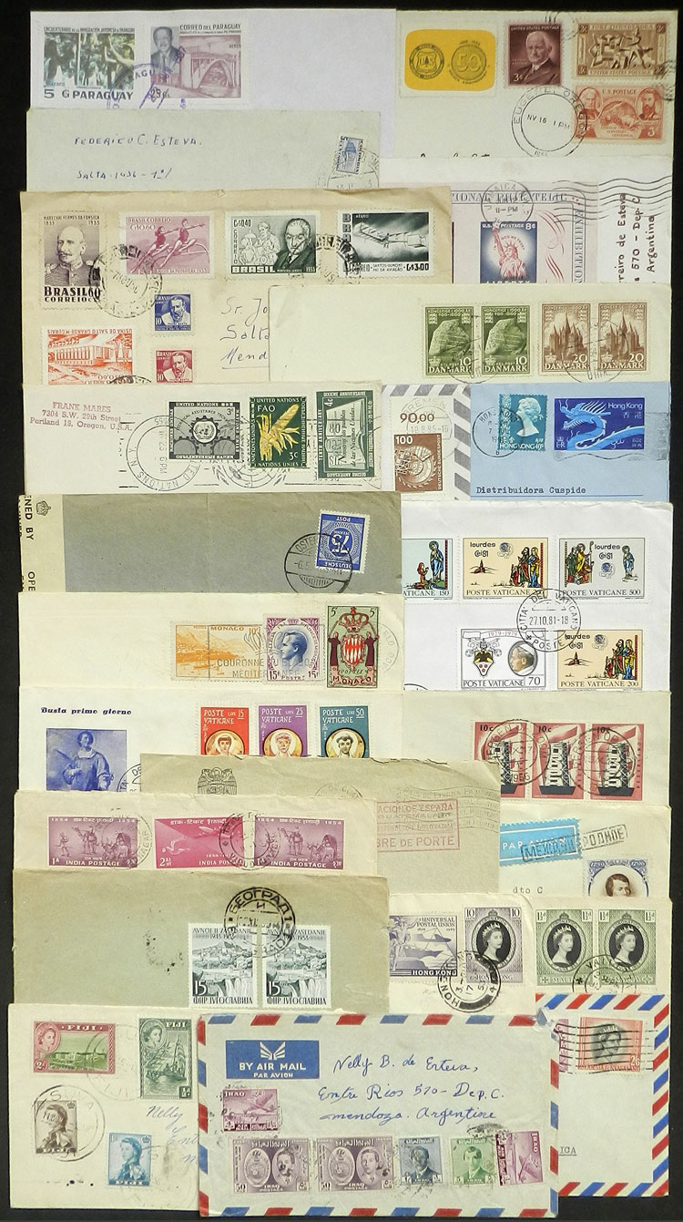 Lot 2398 - worldwide postal history - Guillermo Jalil - Philatino Auction # 2629 WORLDWIDE + ARGENTINA: General August auction Lot 2398 - worldwide postal history - Guillermo Jalil - Philatino Auction # 2629 WORLDWIDE + ARGENTINA: General August auction