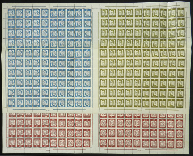 Lot 174 - west germany general issues - Guillermo Jalil - Philatino Auction # 2629 WORLDWIDE + ARGENTINA: General August auction Lot 174 - west germany general issues - Guillermo Jalil - Philatino Auction # 2629 WORLDWIDE + ARGENTINA: General August auction