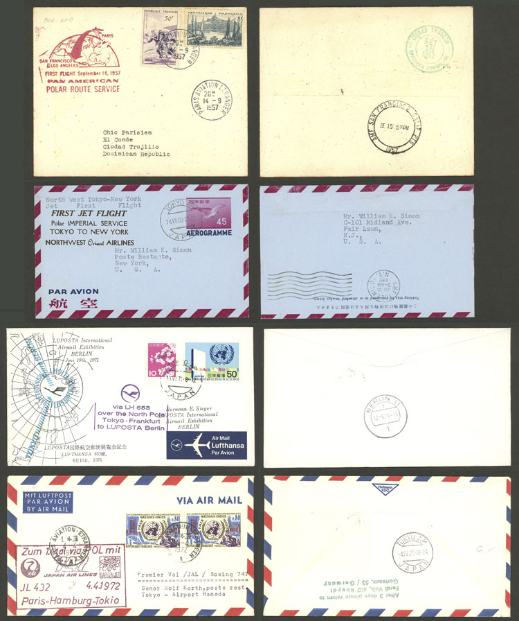 Lot 10 - topic aviation Lots and Collections -  Guillermo Jalil - Philatino Auction # 2629 WORLDWIDE + ARGENTINA: General August auction