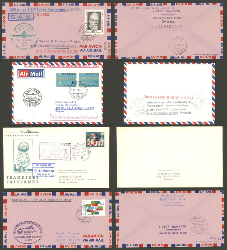 Lot 10 - topic aviation Lots and Collections -  Guillermo Jalil - Philatino Auction # 2629 WORLDWIDE + ARGENTINA: General August auction