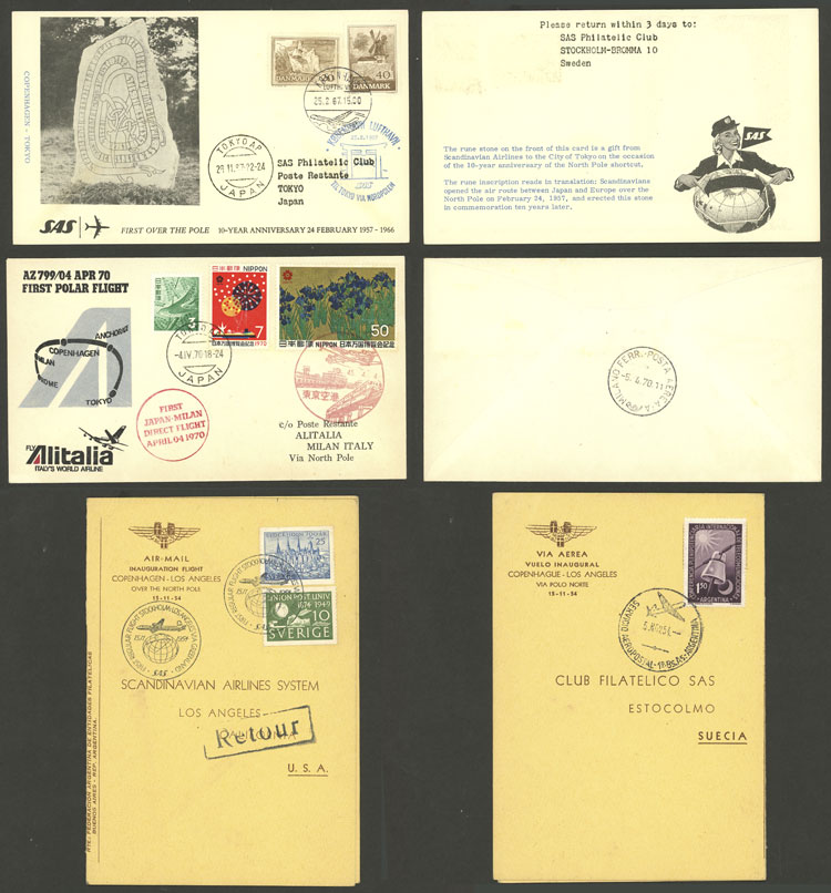 Lot 10 - topic aviation Lots and Collections -  Guillermo Jalil - Philatino Auction # 2629 WORLDWIDE + ARGENTINA: General August auction