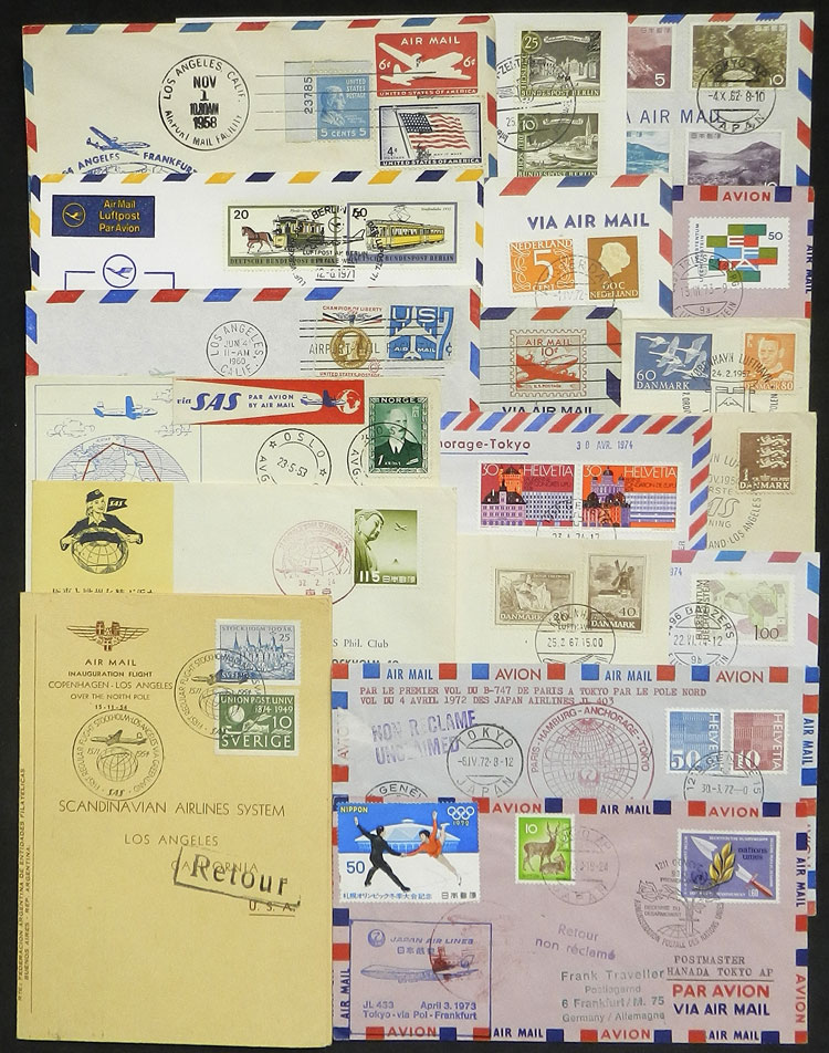 Lot 9 - topic aviation Lots and Collections - Guillermo Jalil - Philatino Auction # 2629 WORLDWIDE + ARGENTINA: General August auction Lot 9 - topic aviation Lots and Collections - Guillermo Jalil - Philatino Auction # 2629 WORLDWIDE + ARGENTINA: General August auction