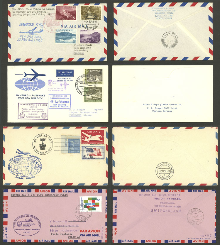 Lot 9 - topic aviation Lots and Collections -  Guillermo Jalil - Philatino Auction # 2629 WORLDWIDE + ARGENTINA: General August auction