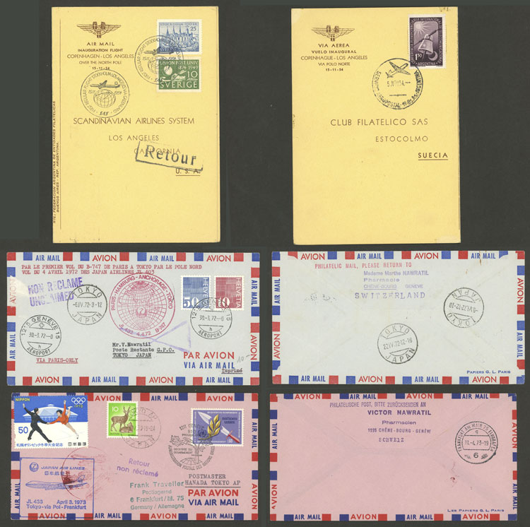 Lot 9 - topic aviation Lots and Collections -  Guillermo Jalil - Philatino Auction # 2629 WORLDWIDE + ARGENTINA: General August auction