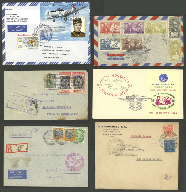 Lot 2402 - worldwide postal history - Guillermo Jalil - Philatino Auction # 2629 WORLDWIDE + ARGENTINA: General August auction Lot 2402 - worldwide postal history - Guillermo Jalil - Philatino Auction # 2629 WORLDWIDE + ARGENTINA: General August auction