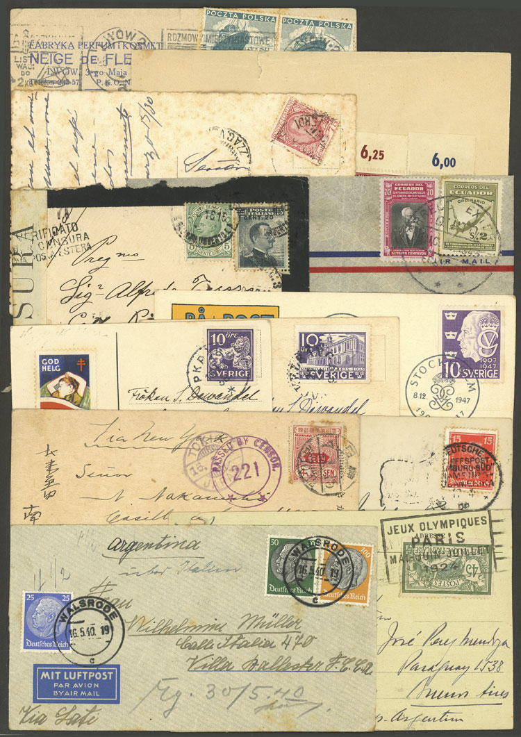 Lot 2389 - worldwide postal history - Guillermo Jalil - Philatino Auction # 2629 WORLDWIDE + ARGENTINA: General August auction Lot 2389 - worldwide postal history - Guillermo Jalil - Philatino Auction # 2629 WORLDWIDE + ARGENTINA: General August auction