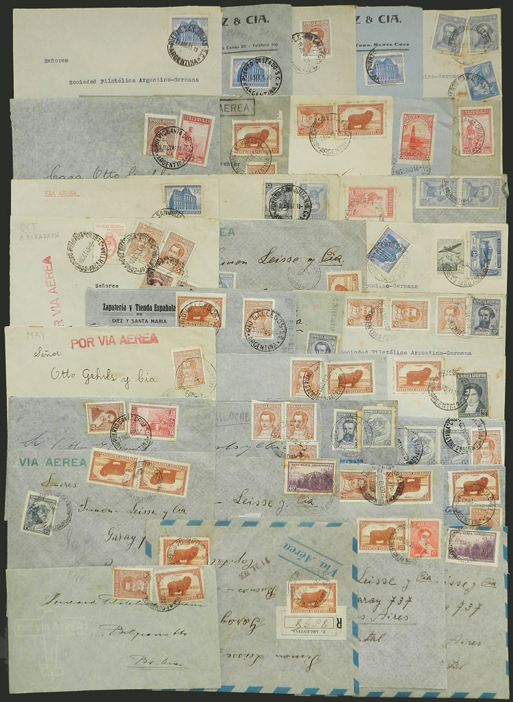 Lot 500 - Argentina postal history -  Guillermo Jalil - Philatino Auction # 2629 WORLDWIDE + ARGENTINA: General August auction