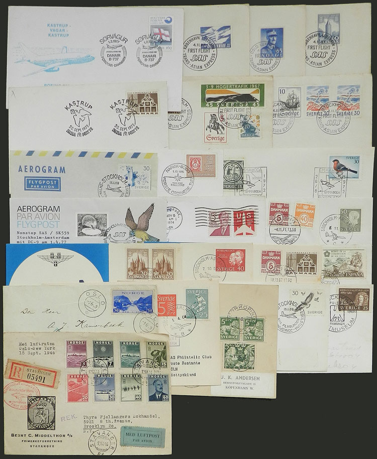Lot 1307 - scandinavia postal history - Guillermo Jalil - Philatino Auction # 2629 WORLDWIDE + ARGENTINA: General August auction Lot 1307 - scandinavia postal history - Guillermo Jalil - Philatino Auction # 2629 WORLDWIDE + ARGENTINA: General August auction