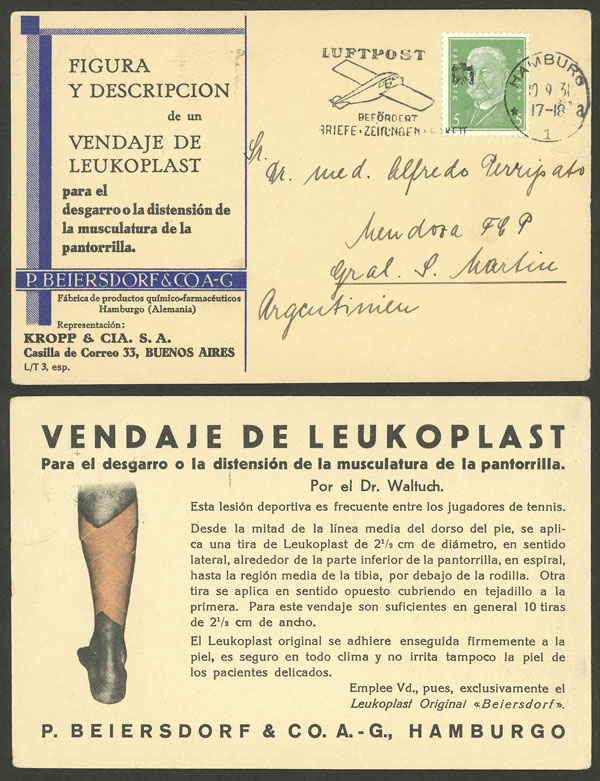 Lot 77 - germany postal history - Guillermo Jalil - Philatino Auction # 2629 WORLDWIDE + ARGENTINA: General August auction Lot 77 - germany postal history - Guillermo Jalil - Philatino Auction # 2629 WORLDWIDE + ARGENTINA: General August auction