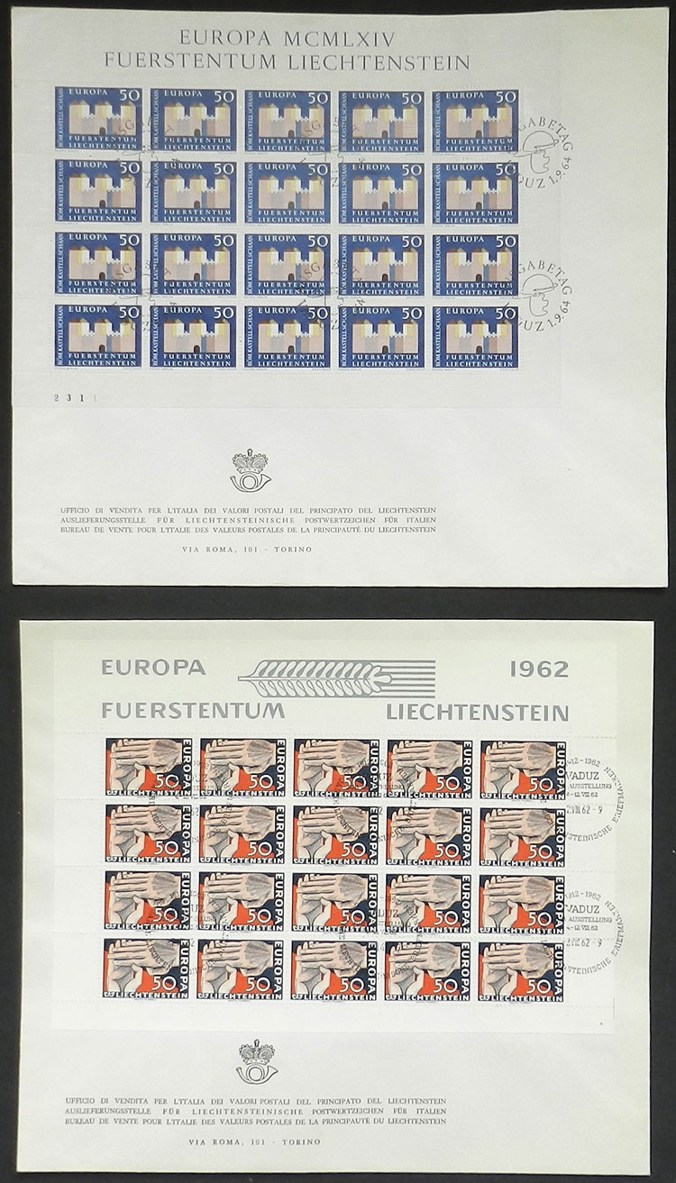 Lot 12 - topic europa general issues -  Guillermo Jalil - Philatino Auction # 2629 WORLDWIDE + ARGENTINA: General August auction