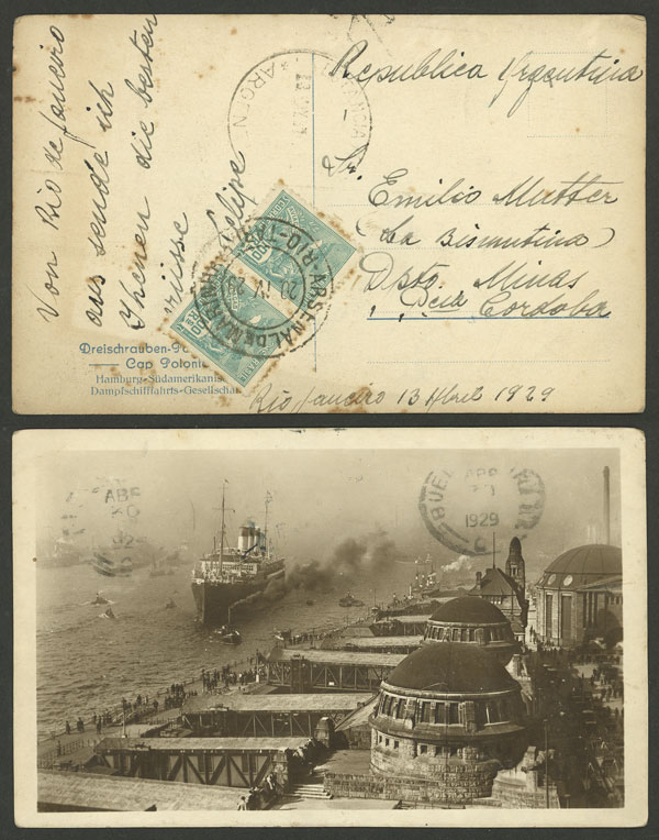 Lot 140 - germany postcards - Guillermo Jalil - Philatino Auction # 2629 WORLDWIDE + ARGENTINA: General August auction Lot 140 - germany postcards - Guillermo Jalil - Philatino Auction # 2629 WORLDWIDE + ARGENTINA: General August auction