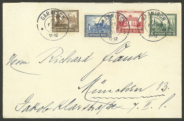 Lot 75 - germany postal history -  Guillermo Jalil - Philatino Auction # 2629 WORLDWIDE + ARGENTINA: General August auction