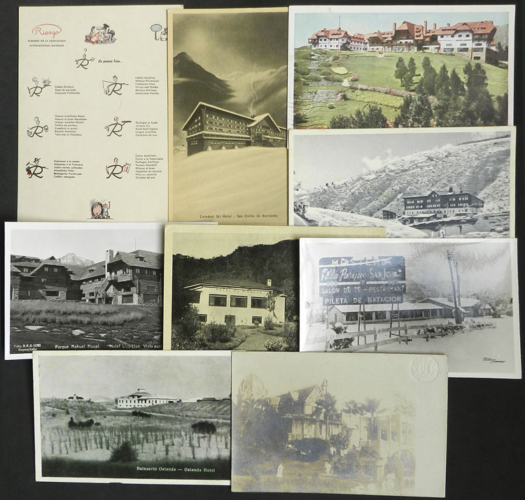 Lot 624 - Argentina postcards - Guillermo Jalil - Philatino Auction # 2629 WORLDWIDE + ARGENTINA: General August auction Lot 624 - Argentina postcards - Guillermo Jalil - Philatino Auction # 2629 WORLDWIDE + ARGENTINA: General August auction