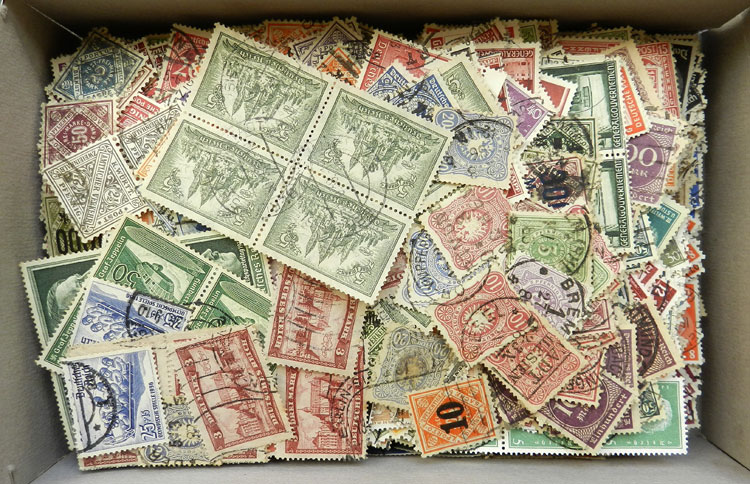 Lot 130 - germany Lots and Collections - Guillermo Jalil - Philatino Auction # 2629 WORLDWIDE + ARGENTINA: General August auction Lot 130 - germany Lots and Collections - Guillermo Jalil - Philatino Auction # 2629 WORLDWIDE + ARGENTINA: General August auction