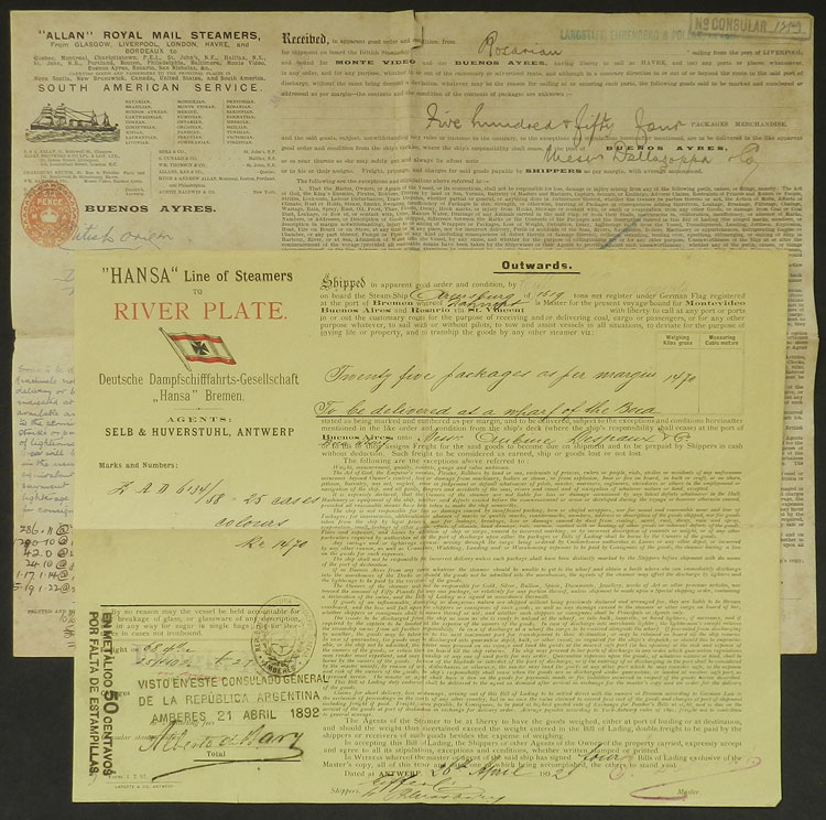 Lot 564 - Argentina revenue stamps - Guillermo Jalil - Philatino Auction # 2629 WORLDWIDE + ARGENTINA: General August auction Lot 564 - Argentina revenue stamps - Guillermo Jalil - Philatino Auction # 2629 WORLDWIDE + ARGENTINA: General August auction
