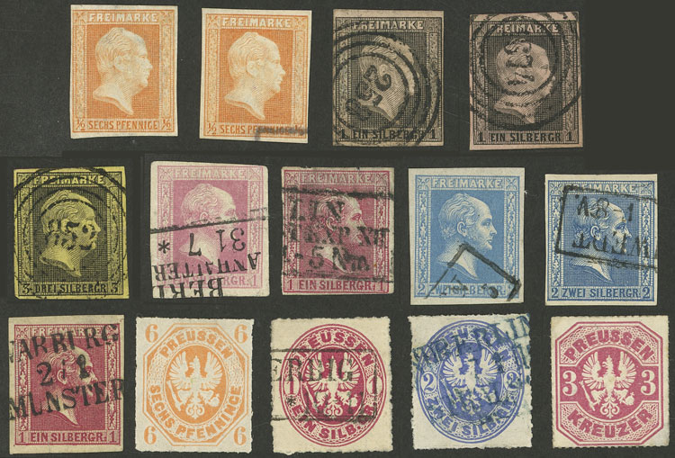 Lot 45 - germany prussia -  Guillermo Jalil - Philatino Auction # 2629 WORLDWIDE + ARGENTINA: General August auction