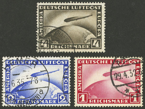 Lot 51 - germany airmail -  Guillermo Jalil - Philatino Auction # 2629 WORLDWIDE + ARGENTINA: General August auction