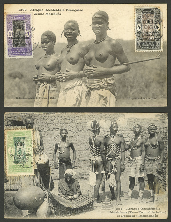 Lot 2361 - togo postcards -  Guillermo Jalil - Philatino Auction # 2629 WORLDWIDE + ARGENTINA: General August auction
