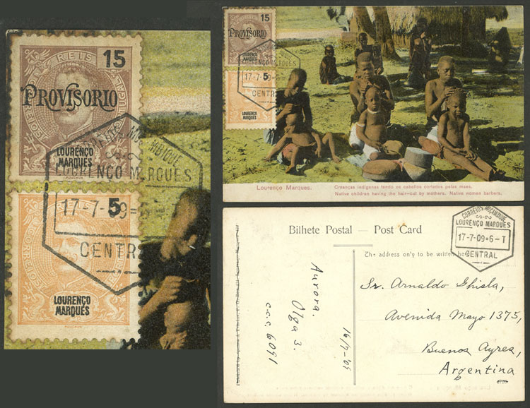 Lot 1786 - lourenço marques postal history - Guillermo Jalil - Philatino Auction # 2629 WORLDWIDE + ARGENTINA: General August auction Lot 1786 - lourenço marques postal history - Guillermo Jalil - Philatino Auction # 2629 WORLDWIDE + ARGENTINA: General August auction