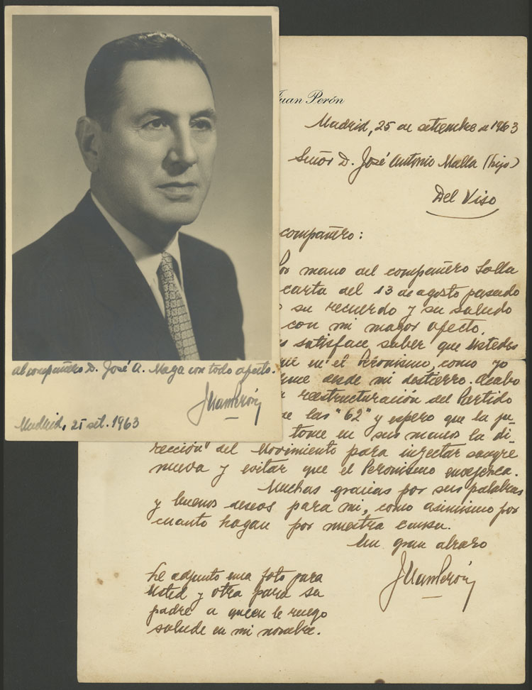 Lot 667 - Argentina autographs - Guillermo Jalil - Philatino Auction # 2629 WORLDWIDE + ARGENTINA: General August auction Lot 667 - Argentina autographs - Guillermo Jalil - Philatino Auction # 2629 WORLDWIDE + ARGENTINA: General August auction