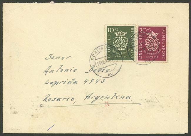 Lot 173 - west germany general issues - Guillermo Jalil - Philatino Auction # 2629 WORLDWIDE + ARGENTINA: General August auction Lot 173 - west germany general issues - Guillermo Jalil - Philatino Auction # 2629 WORLDWIDE + ARGENTINA: General August auction