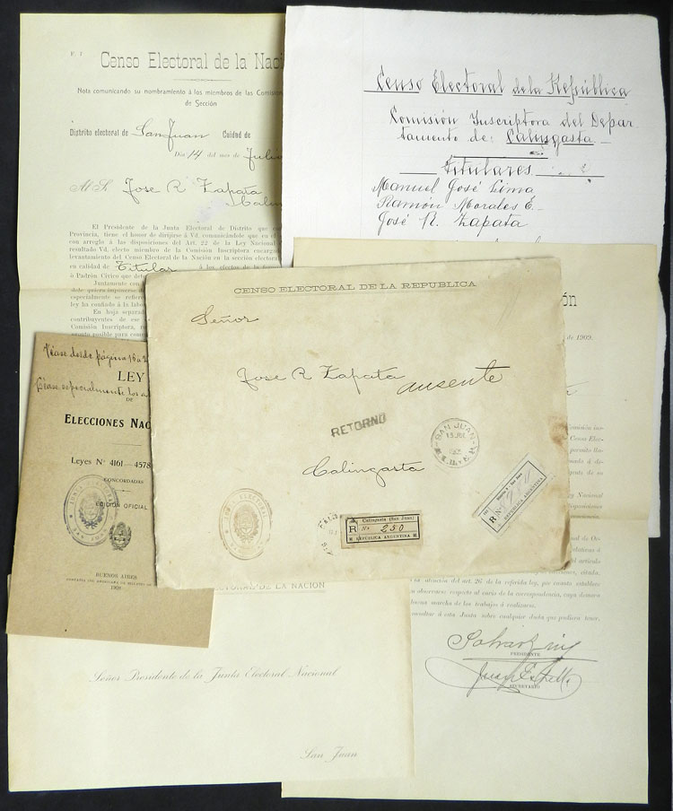 Lot 468 - Argentina postal history - Guillermo Jalil - Philatino Auction # 2629 WORLDWIDE + ARGENTINA: General August auction Lot 468 - Argentina postal history - Guillermo Jalil - Philatino Auction # 2629 WORLDWIDE + ARGENTINA: General August auction