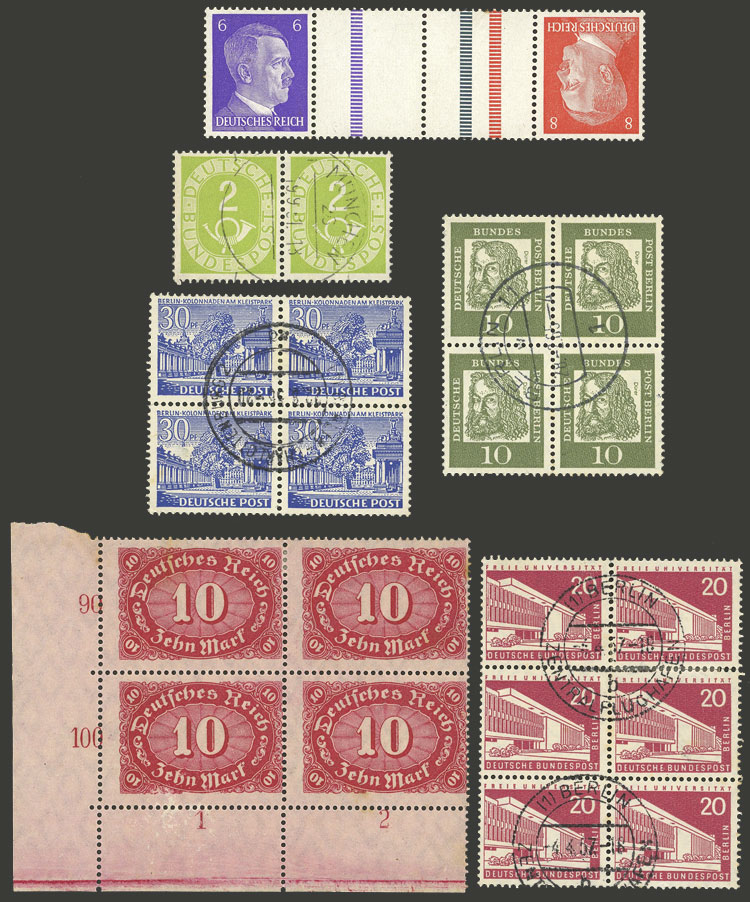 Lot 133 - germany Lots and Collections - Guillermo Jalil - Philatino Auction # 2629 WORLDWIDE + ARGENTINA: General August auction Lot 133 - germany Lots and Collections - Guillermo Jalil - Philatino Auction # 2629 WORLDWIDE + ARGENTINA: General August auction