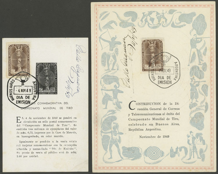 Lot 387 - Argentina airmail - Guillermo Jalil - Philatino Auction # 2629 WORLDWIDE + ARGENTINA: General August auction Lot 387 - Argentina airmail - Guillermo Jalil - Philatino Auction # 2629 WORLDWIDE + ARGENTINA: General August auction